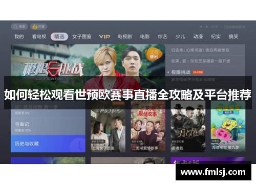 如何轻松观看世预欧赛事直播全攻略及平台推荐